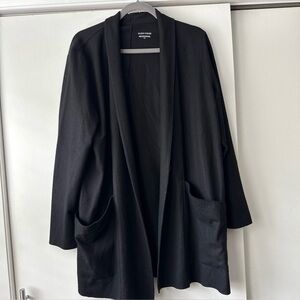 Eileen Fisher Wool Open-Front Jacket